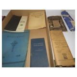 Antique paper ephemera lot.