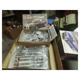 (2)Vintage Dodge model kits. Viper, Super Bee