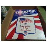 1976 Bicentennial United states flag w/box