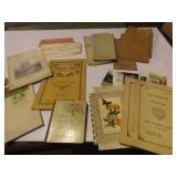 Antique paper ephemera lot.
