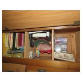 Contents in cabinet. Children's books, misc.