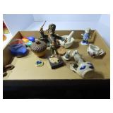 Mortar & Pestle, drummer figure, misc.