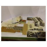 Vintage Hawaii postcards, postage stamps..