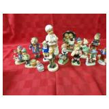 Vintage porcelain figures lot.