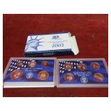 2002 US Coins Proof set.