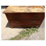 Old 2 drawer dresser.