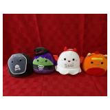 (4)Sqishmallows Halloween figures.