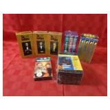 VHS movie cassette lot. The Godfather, The Duke.