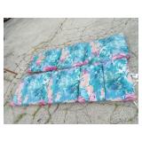 Lounge chair cushions.