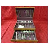 1881 Rogers Silver plate flatware set.