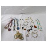Showcase of jewelry.