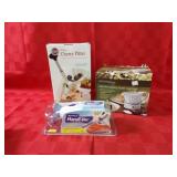 Cherry pitter, handi Vac, electric gravy boat.
