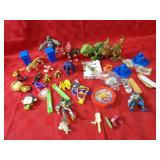 Dinosaur & assorted toys.