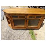 Corner Entertainment TV stand.