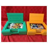 K'nex building toys. (2)cases.