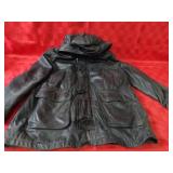 Wilson leather jacket. size large.