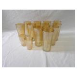 Luster drinking glasses.