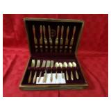 Dirilyte flatware set w/case.