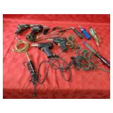 Soldering tool & irons lot.