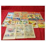 Vintage comic books lot.