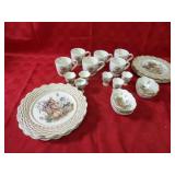 Cracker barrel Easter traditions dish set.