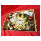 Christmas decor lot.
