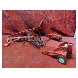 Ertl/Tru scale red IH farm toy implements