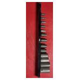 8. SK PROFESSIONAL TOOLS Impact Socket Set: 1/4 in