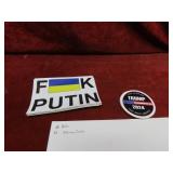 (50)Putin & Trump 2024 political decals stickers