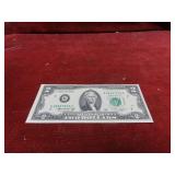 1976-$2 Chicago Bicentennial US banknote.