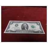 1976-$2 Chicago Bicentennial US banknote.