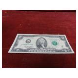 1976-$2 Chicago Bicentennial US banknote.