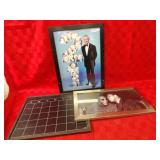 Johnny Carson, Bill Cosby, Ali prints.