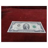 1995-$2 Atlanta US banknote.