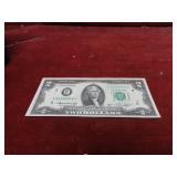 1976-$2 Atlanta Bicentennial US banknote.