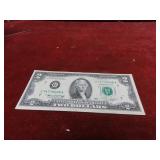 1976-$2 Chicago Bicentennial US banknote.