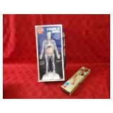 Skilcraft Visible man model kit, Tupperware toy.