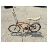 Vintage schwinn stingray bicycle Orange.