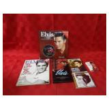 Elvis Presley book lot. Music CD's