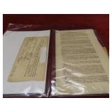 1766 Colonial Pennsylvania written, paper ephemera