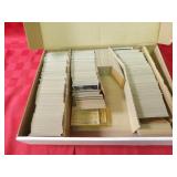 Assorted Vintage MLB baseball trading cards.