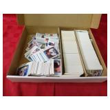 Assorted Vintage MLB baseball trading cards.