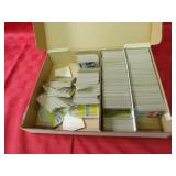 Assorted Vintage MLB baseball trading cards.