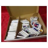 Assorted Vintage MLB baseball trading cards.