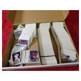 Assorted Vintage MLB baseball trading cards.
