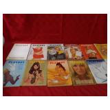 1969 Playboy magazines lot.