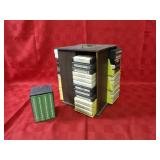 Vintage 8 track music cassettes.