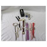 Assorted wrist watch lot.