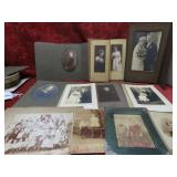 Antique photograph lot.