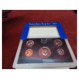 1971 US proof set US coins.